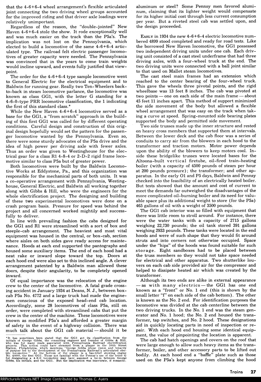 PRR, Story Of The GG-1, Page 27, 1964